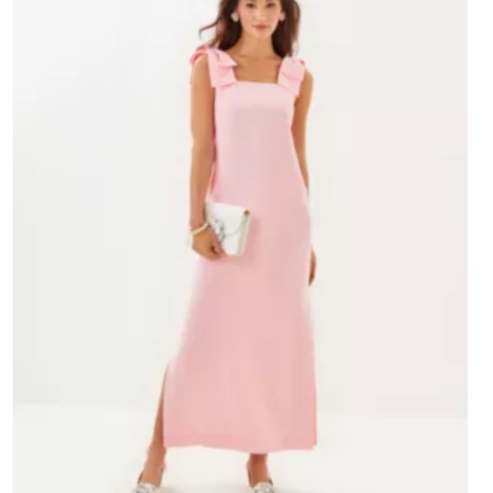 Lilly Pulitzer Light Pink Maxi Dress